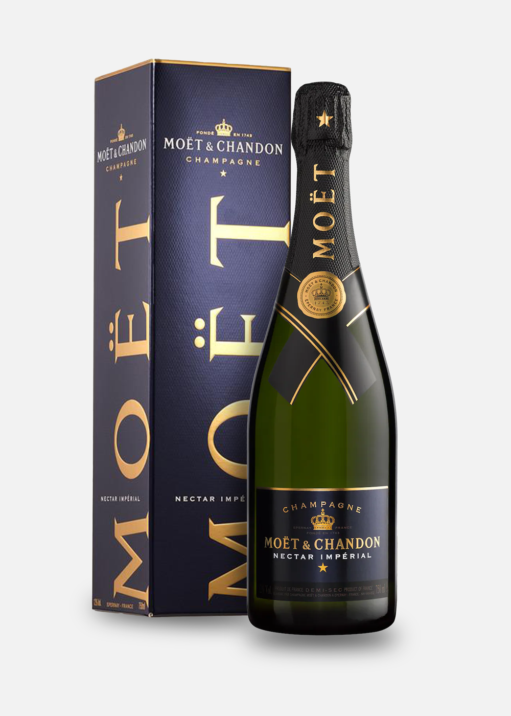 MOËT & CHANDON NECTAR IMPERIAL 箱付き 2本セット Moët & Chandon Nectar Impérial met giftbox kopen? – DRINKZ