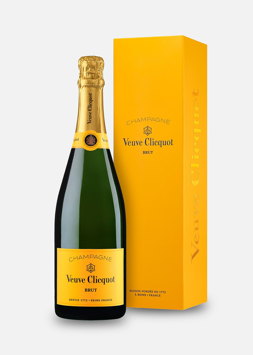 Veuve Clicquot Yellow Label Brut met giftbox kopen? – DRINKZ